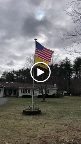 Customer video review of 3x5ft Premium Quality Gadsden Flag