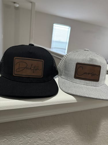 Customer photo review of Personalized Name Hat - Signature