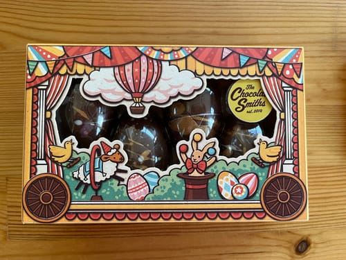 Customer photo review of Toffee Mallow Easter Eggs