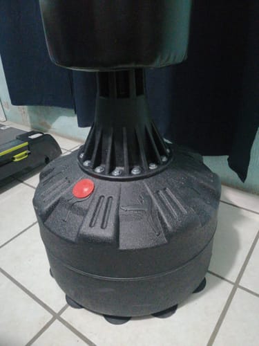 Customer photo review of Saco Costal Box Piso Base Fija Adultos Niños