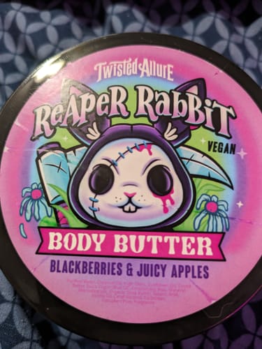 Customer photo review of Reaper Rabbit Body Butter