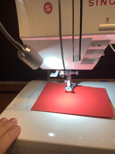 Customer photo review of Sew Creative Flexible Light #SCFL