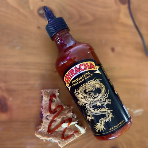 Customer photo review of Underwood Ranches Sriracha Hot Sauce
