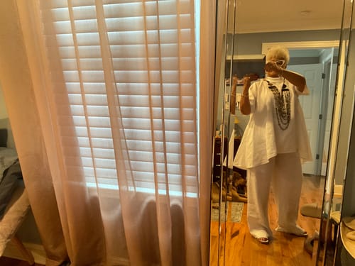 Customer photo review of Linen Set MAGNES