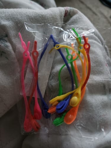 Customer photo review of Easy Shoelaces (one size fits all)