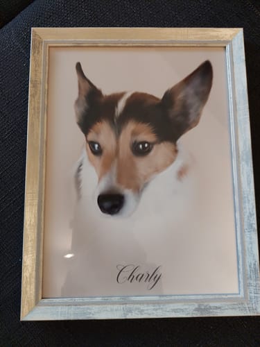 Customer photo review of Öl Pawtrait