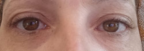 Customer photo review of Duo Cils Ultime: Sérum pour cils & Mascara