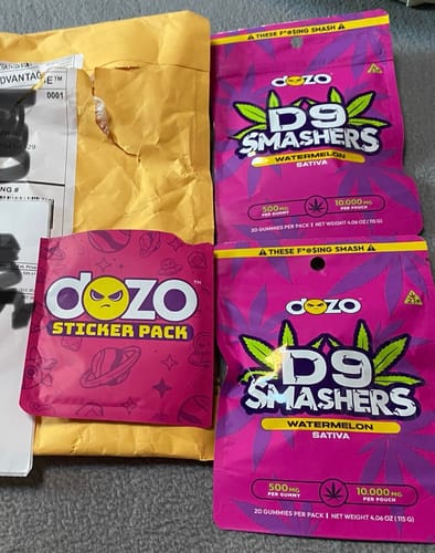 Customer photo review of D9 Smasher | Watermelon (Sativa)