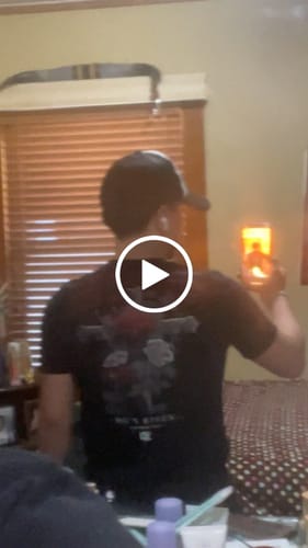 Customer video review of Theophany 'He's Risen' Premium Heavyweight T-Shirt