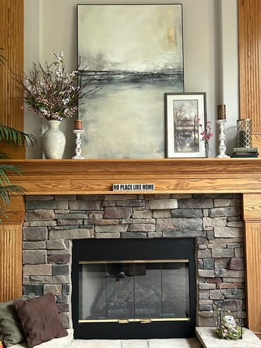 Customer photo review of Abstract Painting #AB 019