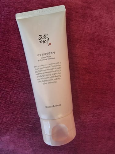 Customer photo review of Green Plum Refreshing Cleanser 100ml