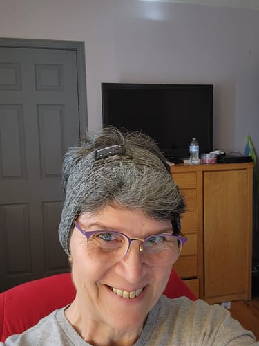 Customer photo review of CozyBand Wireless Headphones