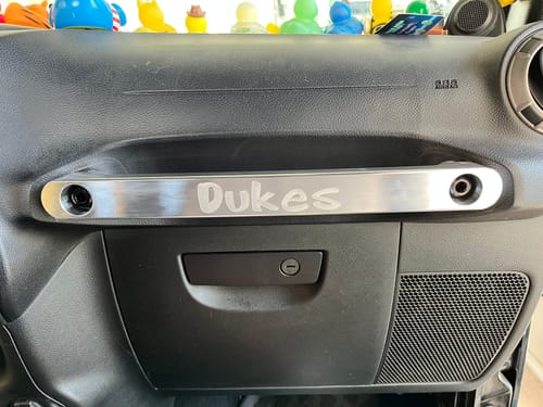 Customer photo review of Jeep JK & JKU Grab Bar