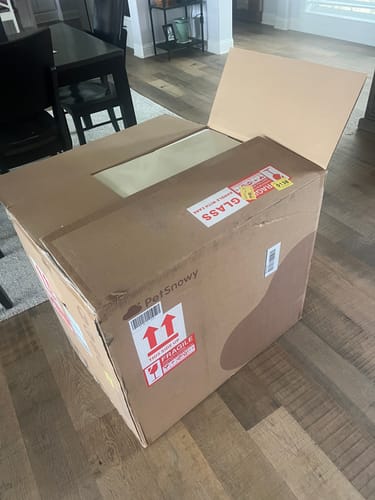 Customer photo review of Self-Cleaning Litter Box
