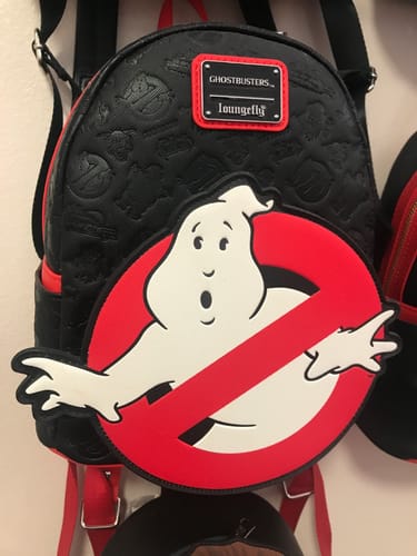 Customer photo review of Loungefly Sony Ghostbusters No Ghost Logo Mini Backpack