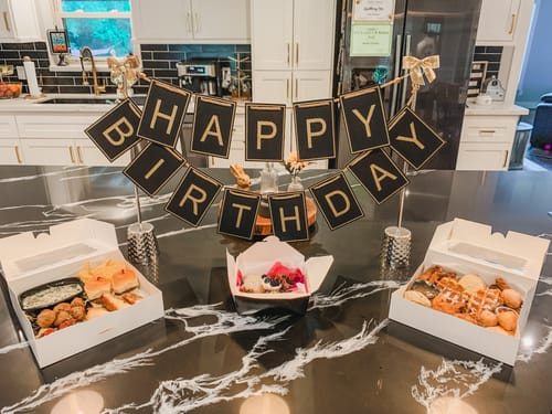 Customer photo review of The Celebration Stand