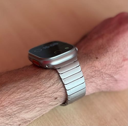 Customer photo review of Titanium Edition Link Bracelet