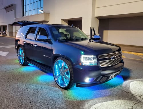 Customer photo review of Premium RGB+W Rock Lights