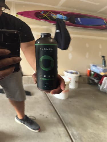 Customer photo review of HERO - Rinseless Wash