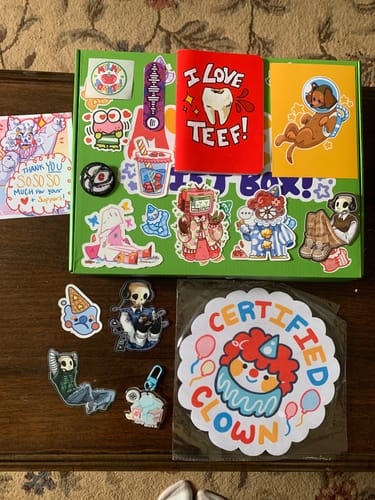 Customer photo review of Mystery Gift Box
