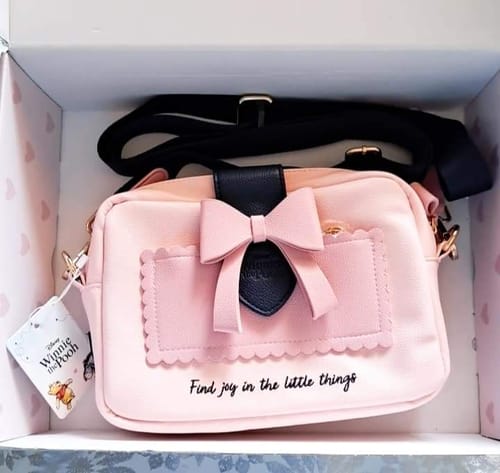 Customer photo review of Eeyore Vegan Leather Cross Body Bag