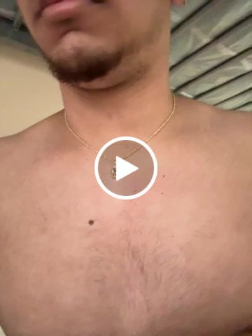 Customer video review of *NEW* 14K Pendant W/ Hollow Rope Chain (16” Inches) 🤯 JTJ™