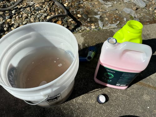 Customer photo review of HERO - Rinseless Wash
