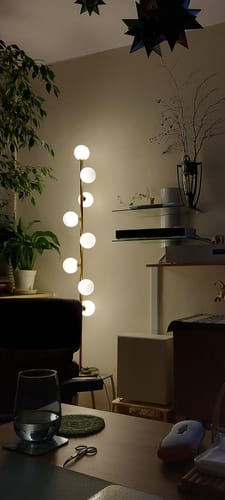 Customer photo review of Aurelia Nordic Minimalist Stehleuchte