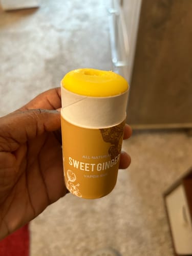 Customer photo review of North Carolina Sweet Ginger Rub