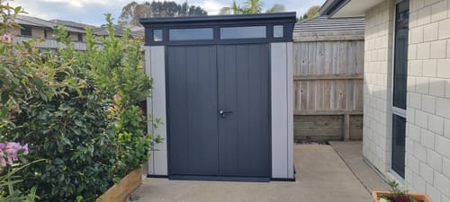 Customer photo review of Artisan 7x7 Shed 2.16m x 2.16m