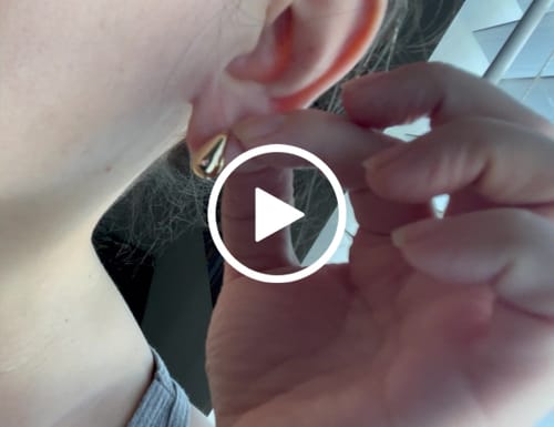 Customer video review of *NEW* $99 14k Tear Drop Earrings 🤯 JTJ™