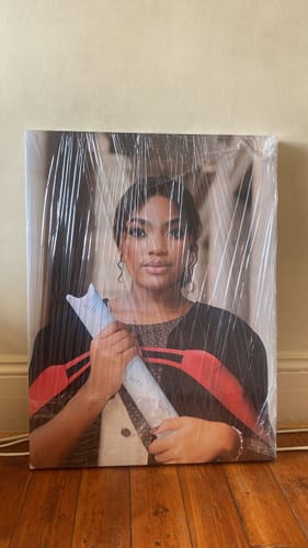 Customer photo review of Single Canvas Options (A5 - A0)