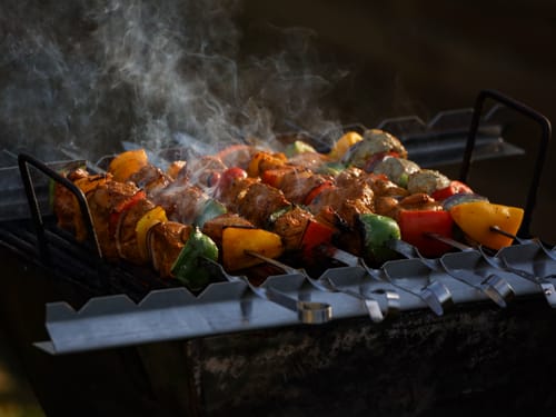 Customer photo review of Schweine-Schaschlik-BBQ 1kg