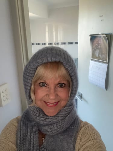 Customer photo review of Integrated Ear Protection Windproof Cap Scarf