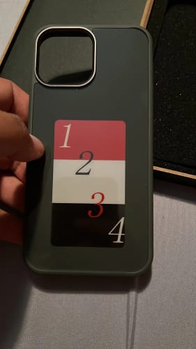 Customer photo review of Lifetime Phone Case
