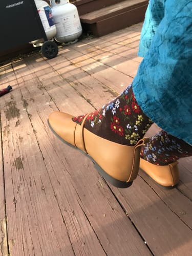 Rebecca T. review of Women Casual Leather Solid Spring Square-toe Shoes image 1 out of 4