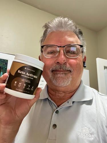 Customer photo review of Keto Activate Dark Chocolate Truffle