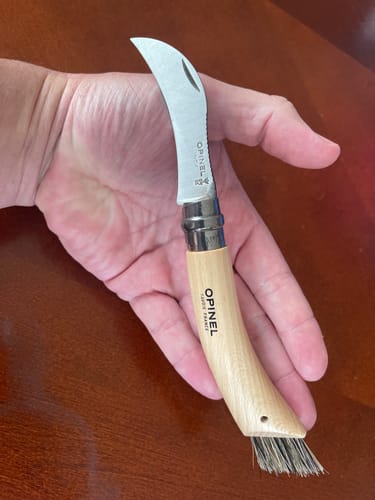 Customer photo review of Mushroom #8 - Opinel Knife 70mm