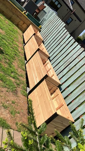 Customer photo review of Planter Box - 46cm x 92cm x 61cm