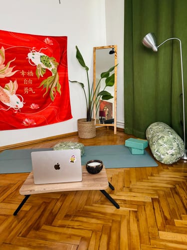 Customer photo review of Yin Yang Koi Duvar Örtüsü - 130cm x 130cm, 70cm x 70cm