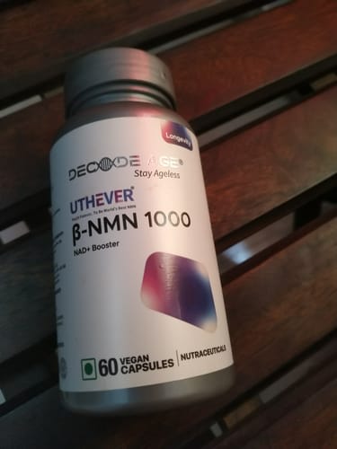 Customer photo review of NMN Uthever 1000mg | Clinically Proven to Boost NAD+ | 60 Capsules
