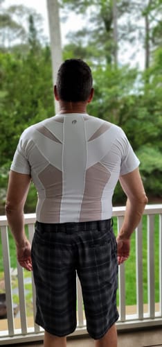 Customer photo review of Posture Shirt For Men - Pullover