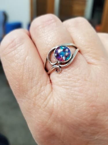 Customer photo review of Custom Inscription up to 8 Characters 10d 8c