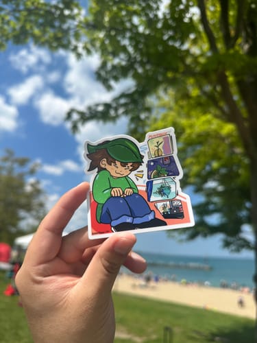 Customer photo review of 3x3" BoGo Custom Sticker Sale