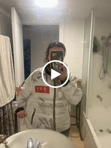Customer video review of Its an Otaku Thing Bomber Jacket