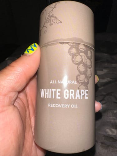 Customer photo review of White Grape Recovery Oil