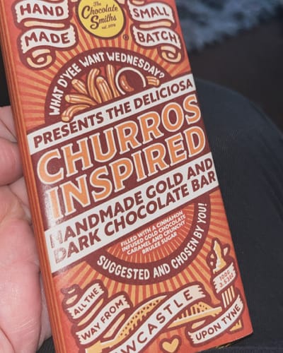 Customer photo review of Churros Inspired Bar - What D' Yee Want Wednesday 100g