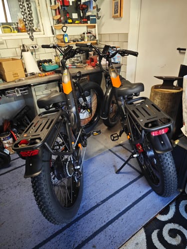 Customer photo review of Lankeleisi MG600 Plus 1000W Bafang Motor 26" Fat Bike All Terrain SUV E-Bike 48V 20Ah Samsung Battery
