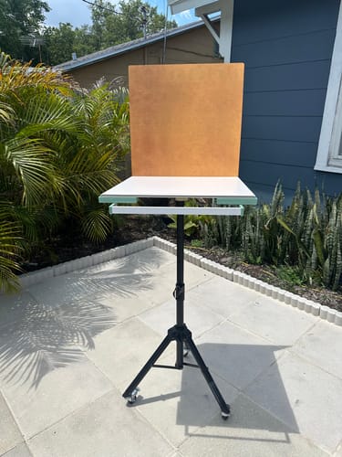 Customer photo review of Replica Studio™ - Your mobile photoshoot stand on wheels (with Free Shipping)