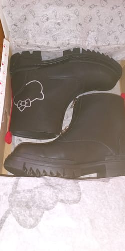 Customer photo review of HK Chelsea Biker Black Boot
